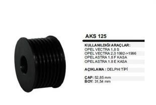 Alt. Kasnağı 6pk Opel Vectra Astra Delco Tip | Remark Aks125