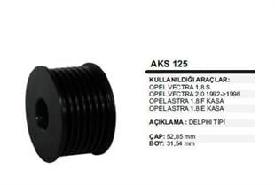 Alt. Kasnağı 6pk Opel Vectra Astra Delco Tip | Remark Aks125