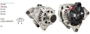 Alternatör 12v 100ah Astra J Chevrolet Cruze | Ithal T122