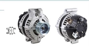 Alternatör 12v 100ah Honda Cıvıc/accord/crv 2.0l 08- 100a Accord Cıvıc Crv Yan Ayak 4uçlu Pk Kasnak 2003= | Unıp Alt5503