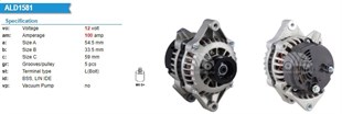 Alternatör 12v 100ah Opel Vectra B Slx Uyumlu 1.6 | Wutse Alt21516