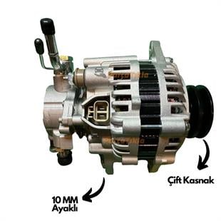 Alternatör 12v 110ah Hyundai H100 Mıtsubıshı L200 L300 Hyundai Starex Klimalı L200 L300 Ym Çift Kasnak | Aes Alt575oem