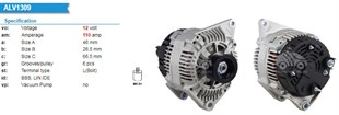 Alternatör 12v 110ah Megane Scenic Laguna Volvo V40 Safrane Escape | Wutse Alt21200