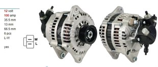 Alternatör 12v 110ah Opel Combo Astra Honda Cıvıc | Orjrev Lr1100502