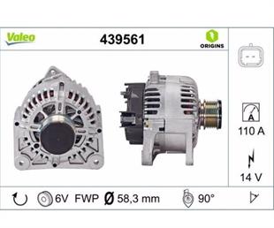 Alternatör 12v 110ah Renault Clio Megan Master Kango Laguna Dacıa Dokker Logan Lodgy Sandero 1.5 Tg11c064 8200667608 | Valeo 439561