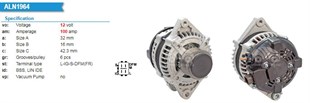 Alternatör 12v 115ah Toyota Yaris Corolla Auris Denso Tipi | Wutse Alt23843