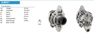 Alternatör 12v 115ah Volvo Penta D4 Marin 6 Kanal Mıtsubıshı Tip | Wutse Alt12745