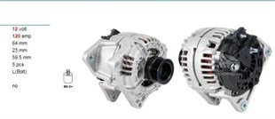 Alternatör 12v 120ah (revizyon) Alfa Romeo 159 1.8 Fıat Croma 1.8 Opel Astra Merıva Sıgnum Vectra Zafıra 1.6 | Orjrev 0124425005