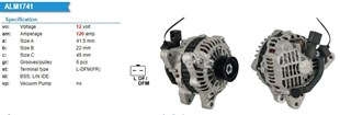 Alternatör 12v 120ah Peugeot 307 1.4hdı | Unıp Alt3044