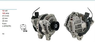 Alternatör 12v 120ah Peugeot Cıtroen 306 Partner 307 Renault Megane Peugeot 206 307 2002 Sonrası | Wutse Alt3044