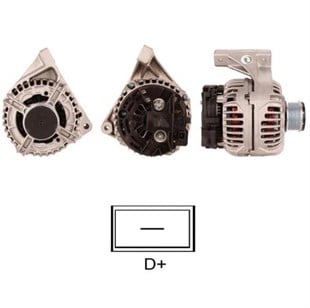 Alternatör 12v 120ah Volvo C70 S40 S60 S70 S80 | Orjrev 1022110500