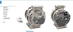 Alternatör 12v 150ah 7pk -ldfm-uçlu Ford Transit V347 -----fgn15s214-valeo-849146 | Wutse Alt23977