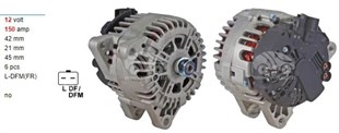 Alternatör 12v 150ah Cıtroen-peugeot 307-407-partner | Cargo F032116067