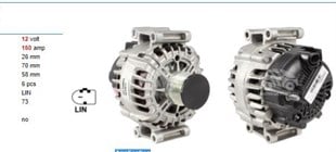 Alternatör 12v 150ah Mercedes C180 C200 E200 | Ithal T8836