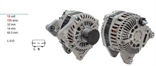 Alternatör 12v 150ah Nıssan Qashqai Nıssan X-traıl Iı Renault Koleos 2.0 Dci Hy 2008- [m9r832] | Pluslıne A3tj2481