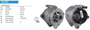 Alternatör 12v 155ah (revizyon) Renault Escape Scenıc Megane 1.9 Dcı Sulu Şarj Su Sogutmalı | Orjrev Sg15l027