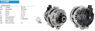 Alternatör 12v 180ah Cıtroen C5 Iıı 2008-2009 2.7 Hdi C6 C5 2008/2009 Hdı Cıtroen C5 C6 2.7 Hdı / Peugeot 407 607 2.7 Hdı | Wutse Alt24077