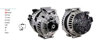 Alternatör 12v 220ah (orj Konjektör) Mercedes Sprinter Vito Cl500 Cl63 E350 Ml350 S280 S300 S350 S450 S500 Viano/sprinter/vito | Pluslıne 0121813001pro