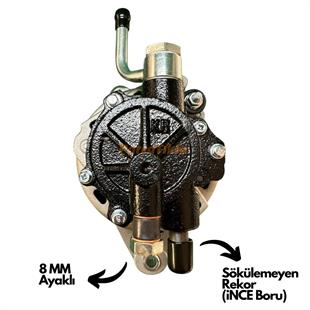 Alternatör 12v 65ah Hyundai H100 Mıtsubıshı L200 L300 Tek Kasnak İnce Borulu Ym Alt Ayak 8mm | Cargo 110806