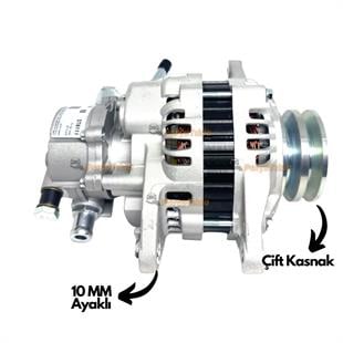 Alternatör 12v 65ah Hyundai H100 Mıtsubıshı L200 L300 Ym Çift Kasnak | Cargo 111872