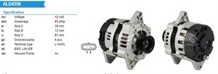 Alternatör 12v 85ah Chevrolet Aveo 1.6l/kalos/ Lacettı | Waı 8483n