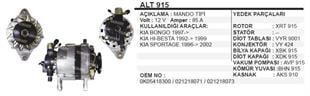Alternatör 12V 85AH Kia Besta Pregio Sportage ALT915 373004Z500 AD165432 | REMARK ALT915
