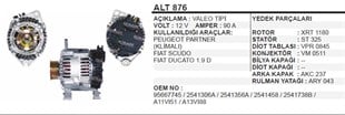 Alternatör 12v 90ah Pejo Partner Ducato 1,9 Klimalı Fıat Scudo Fıat Ducato 1.9 | Wınwın Alt876