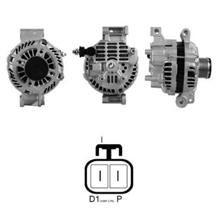 Alternatör 12v 90ah (revizyon) Mazda6 Otomatik Şanzuman Kasnak-1.3-535006310 | Orjrev A3tg0081