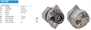 Alternatör 12v 95ah Caterpillar Jcb İş Mak. Fatih Ym | Unıp Alt2232