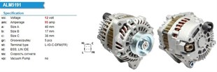 Alternatör 12v 95ah Honda Civic Vııı 08- Jaz Iıı 08- Onda Cıvıc 1.4 Jazz 1.2 1.3 1.4 1.5 (honda Orjınal) Alt5302 | Mıta 5tj0091