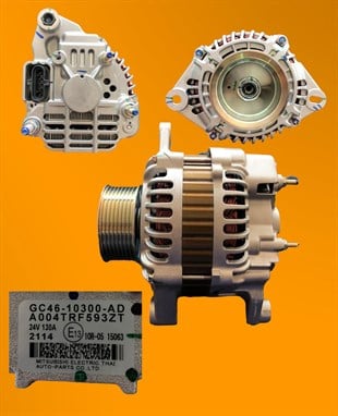 Alternatör 24v 130ah Ford Cargo Orjinal Ford Kutulu A4trf593zt A004trf593zt | Mıta 400trf593zt