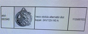 Alternatör Arka Kapak 24v 120ah-140ah Iveco Otobüs Man Mercedes 303 304 | Gmp 880948