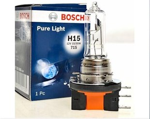 Ampul 12v H15 15/55w Sarı Işık Çift Telli Far Ve Sis 1987302088 | Bosch 1987302088