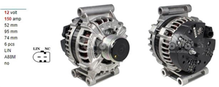 Alternatör 12v 150ah 6pk (com) Ford Transit Cıtroen Jumper Peugeot 2.2 Tdcı | Bosch 0125711131