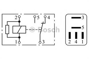 Mikro Röle 24v F Fişli 0332207405 | Bosch 0332207405