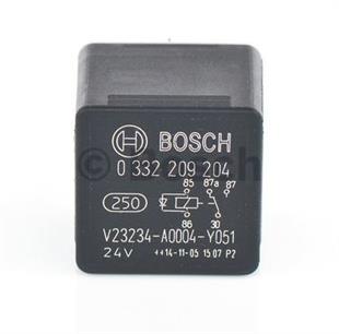 Mini Röle 24v 20ah Mercedes Benz Daf Man İveco Renault Volvo 5pin | Bosch 0332209204