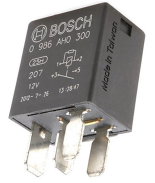 Röle Mikro Röle 12V 20AH 4 Uçlu Mikro Röle 0986AHO300 90987-02022 9098702022 | BOSCH 0986AH0300
