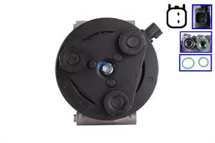 Klima Kompresörü 6pk 110mm Ford Fiesta Fıesta Vı ( Oringli ) Cb1, Ccn) 1.4 Tdci Ap3119d629aa Ap3119d629ab Ap3119d629ac | Bosch 1986ad1296