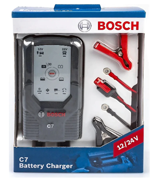 C7 Bosch Akü Şarj Cihazı 12/24V C7 (14Ah 230Ah) Bosch 018999907M