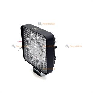 Çalışma Lambası 9ledli Kare 27w / 1500 Lm Ekonomik | Nıken 9ledkeco