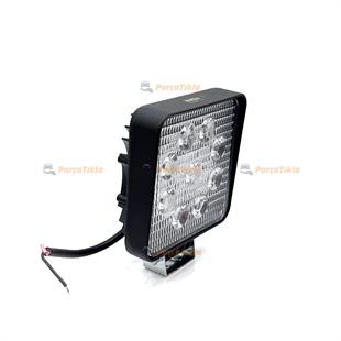 Çalışma Lambası 9ledli Kare 27w / 1500 Lm Ekonomik | Nıken 9ledkeco