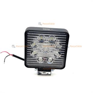 Çalışma Lambası 9ledli Kare 27w / 1500 Lm Ekonomik | Nıken 9ledkeco