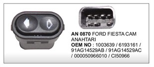 Cam Anahtarı Oval Transit Vertexan870 | Vertex An870