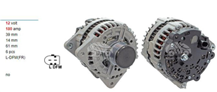 Alternatör 12V 180AH Ldfm Uç Vw Passat Crafter T5 07 WUTSE-11221 | CARGO 116038