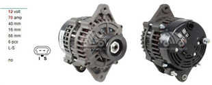 Alternatör 12v 70a 7sı Marine Tip Mercury Marine- Chevrolet Aveo Daewoo Forklift Daewoo Matız Yale Forklift | Delcoremy 19020612