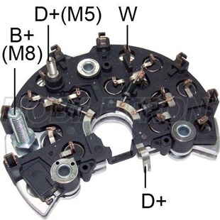 Diyot Tablası 124mm Bosch Benz Mercedes E 200/200 E C 18 / Sprınter / Vıto Rb-29h Rb29h | Mobıletron Rb29h