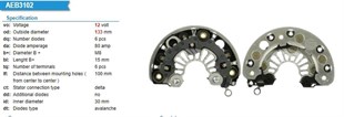 Diyot Tablası 12v Bosch Mercedes Sprinter 315 | Transpo Ibr240