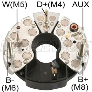 Diyot Tablası Alternatör 17diyot Küçük Mercedes Benz Man Daf Scanıa Volvo Devır Saatlerı Rb-62hrb62h | Mobıletron Rb62h