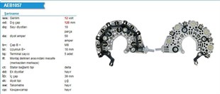 Diyot Tablası Bmw Ford Mercedes Landrover | Vertex Ibr3022