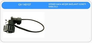 Döner Kafa Geri Vetes Müşür Bağlantı Soketi Kablolu 2kablolu Man Mercedes Bmc Profesyonel | Klf Gv140107